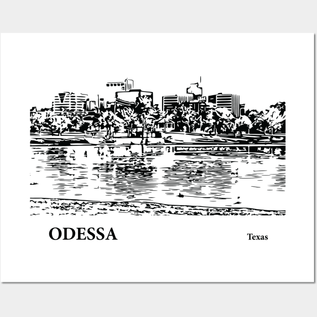 Odessa Texas Wall Art by Lakeric